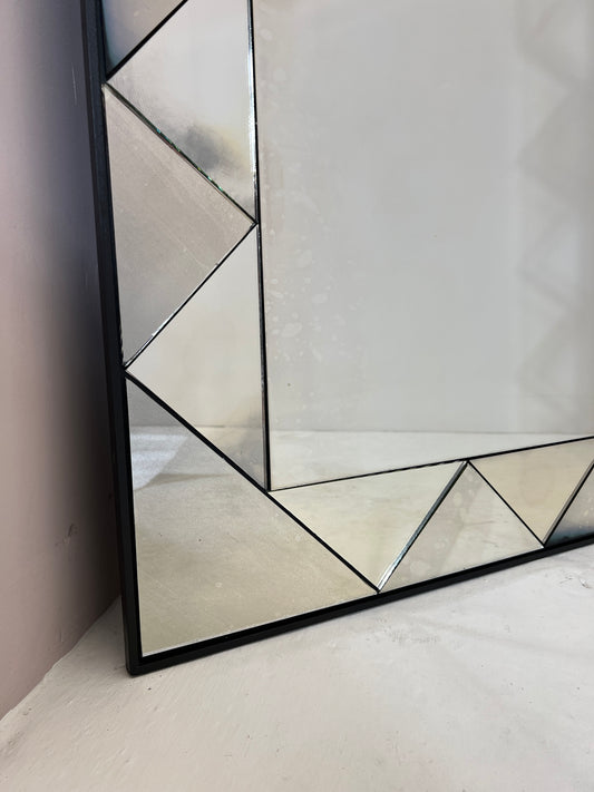 Contemporary antiqued mirror - 828 x 1234mm