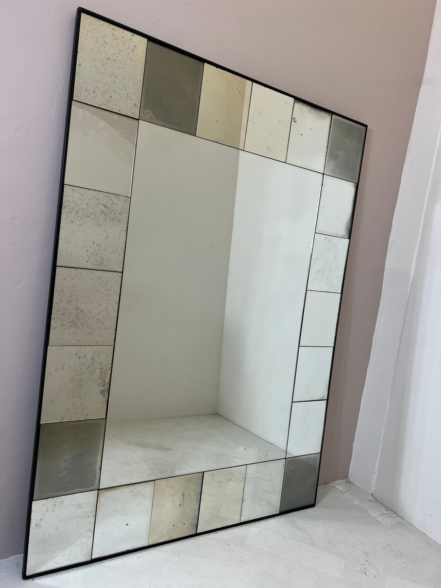 1950s Swedish inspired mirror - 1000 x 1385mm