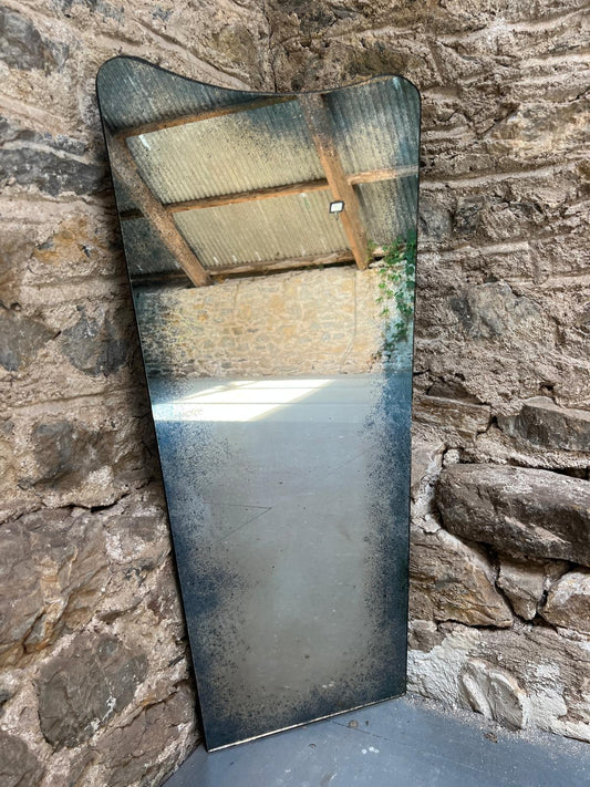 Frameless, Rough Edges Crest - 415 x 899mm