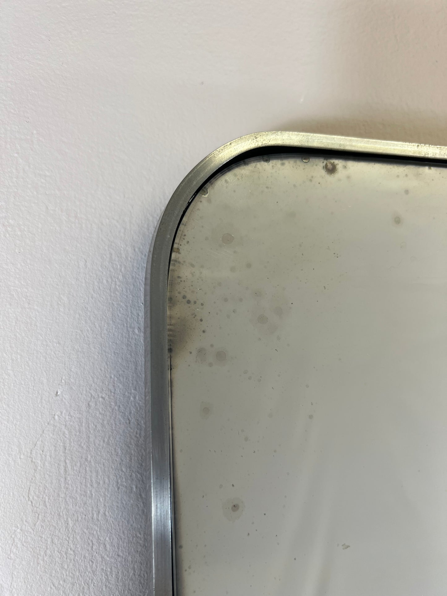 Polished Steel Radius Corners - 895mm x 600mm