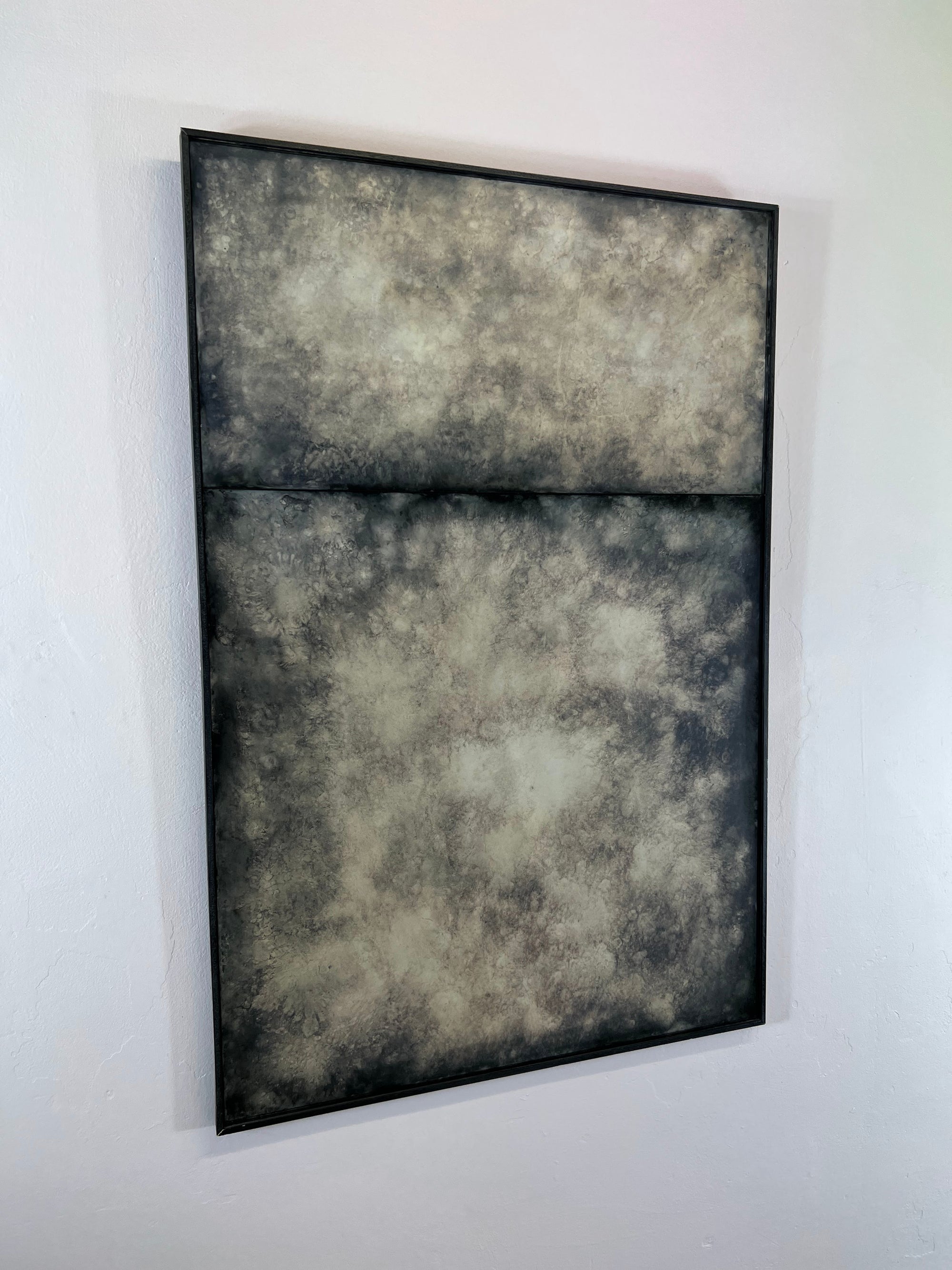 Two Panel Georgian Dark Cloud - 900mm x 600mm