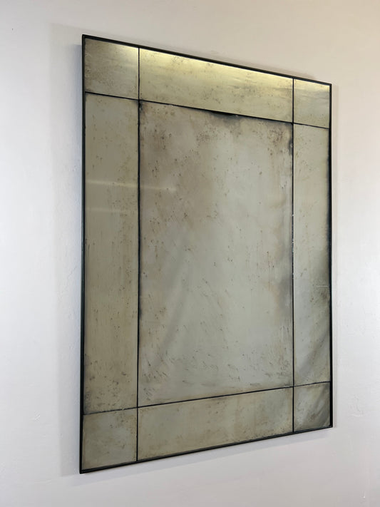 Blackened Steel Bordered Panel - 850mm x 1200mm