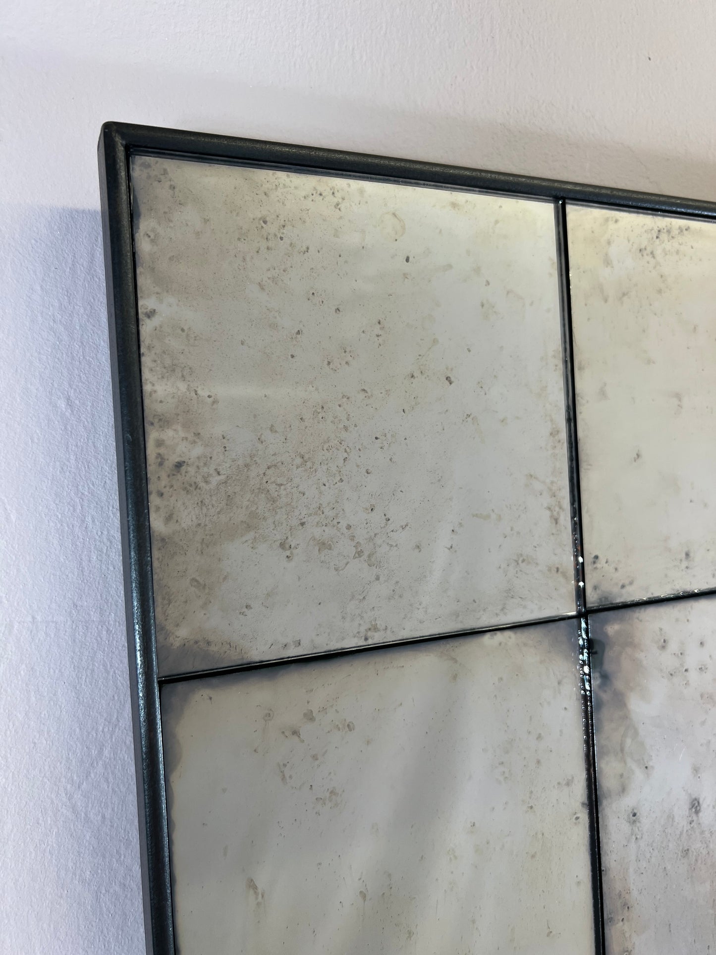 Blackened Steel Bordered Panel - 850mm x 1200mm