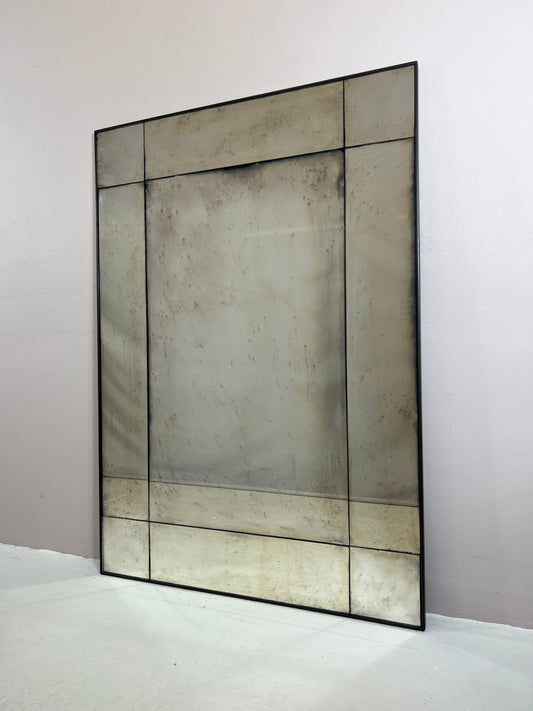 Blackened Steel Bordered Panel - 850mm x 1200mm