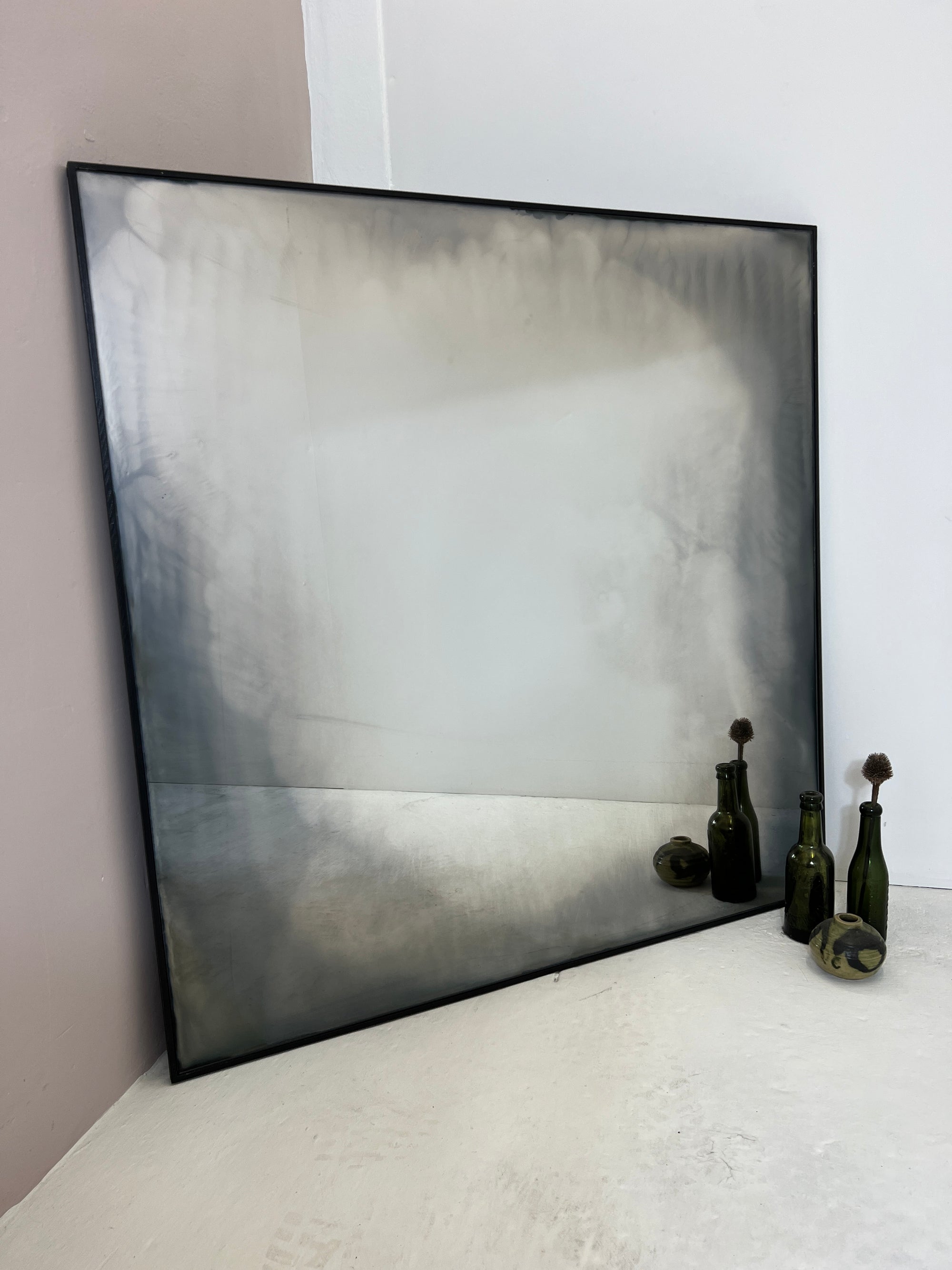 Smoked Antiqued Mirror - 950 x 965mm