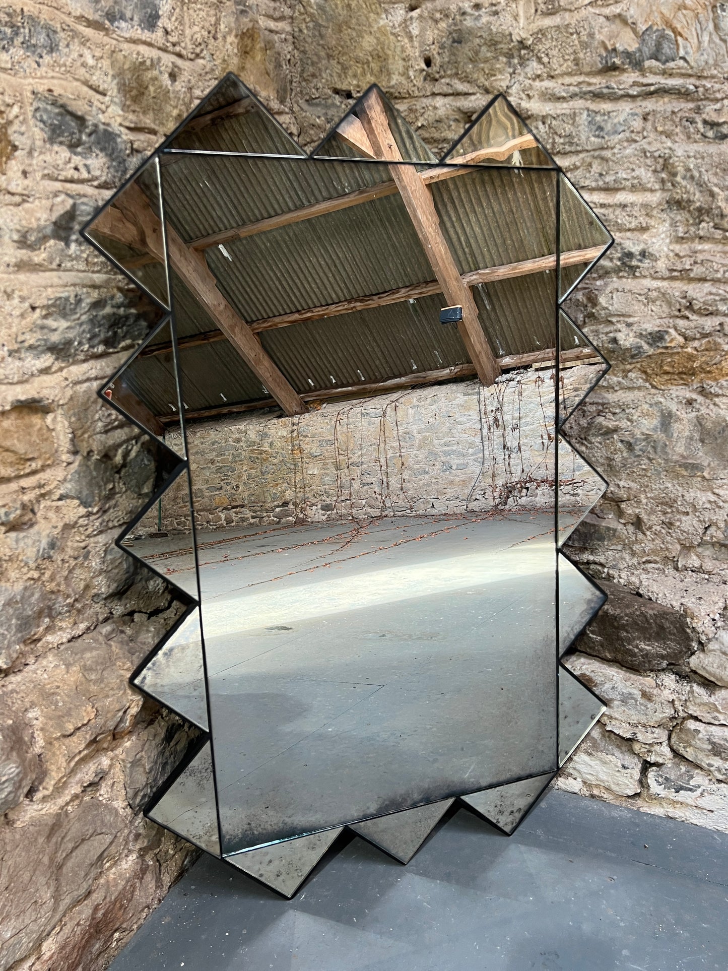 The Lightly Distressed Zig Zag - 730 x 1070mm