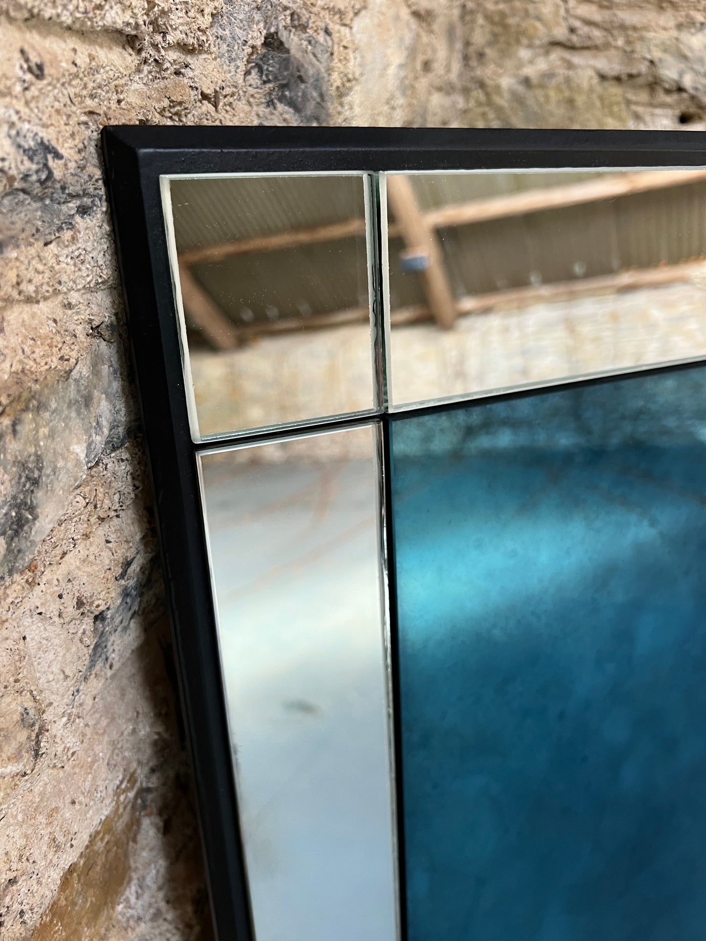 Panelled Vintage Blue - 783 x 1227mm
