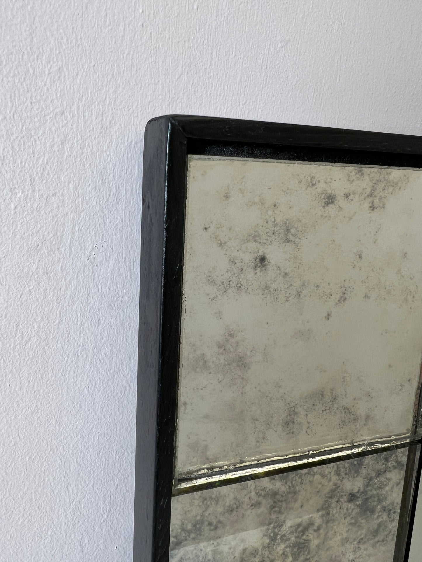 Panelled bordered mirror - 752 x 1235mm
