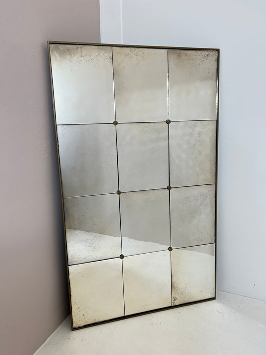 Panelled Wobble Glass - 740 x 1228mm