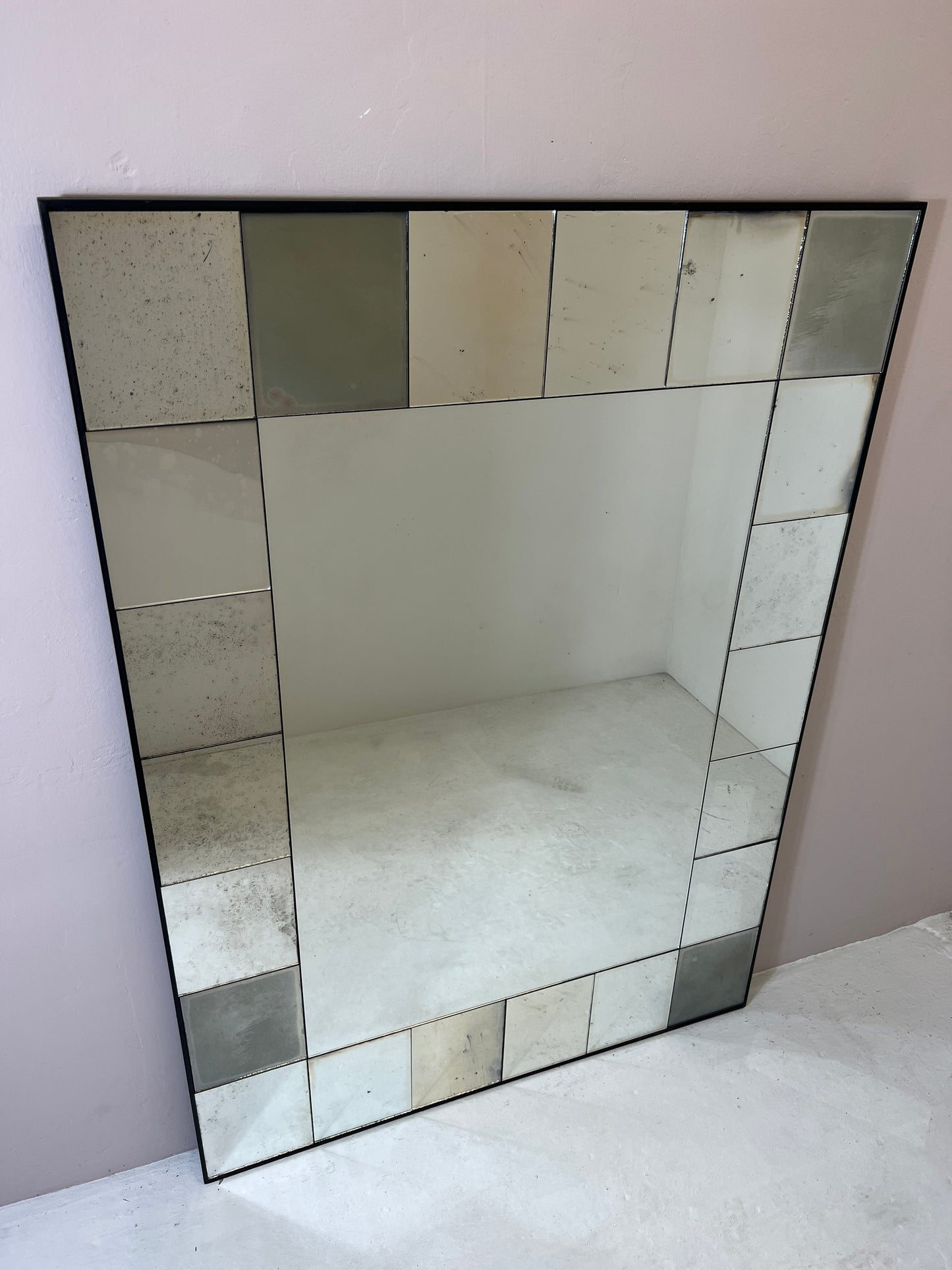 1950s Swedish inspired mirror - 1000 x 1385mm