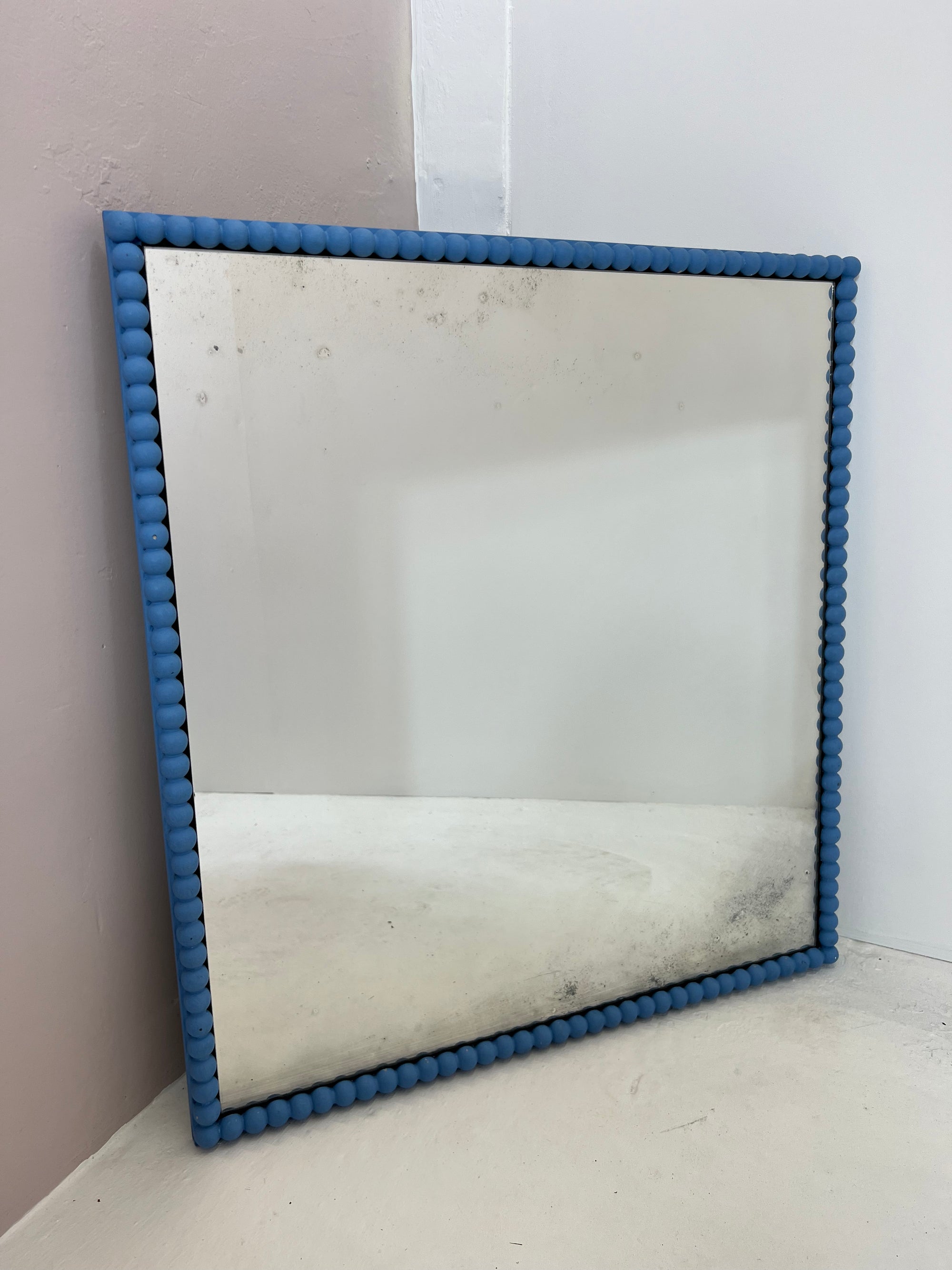 Beaded Blue | Subtle Restoration  - 740 x 800mm