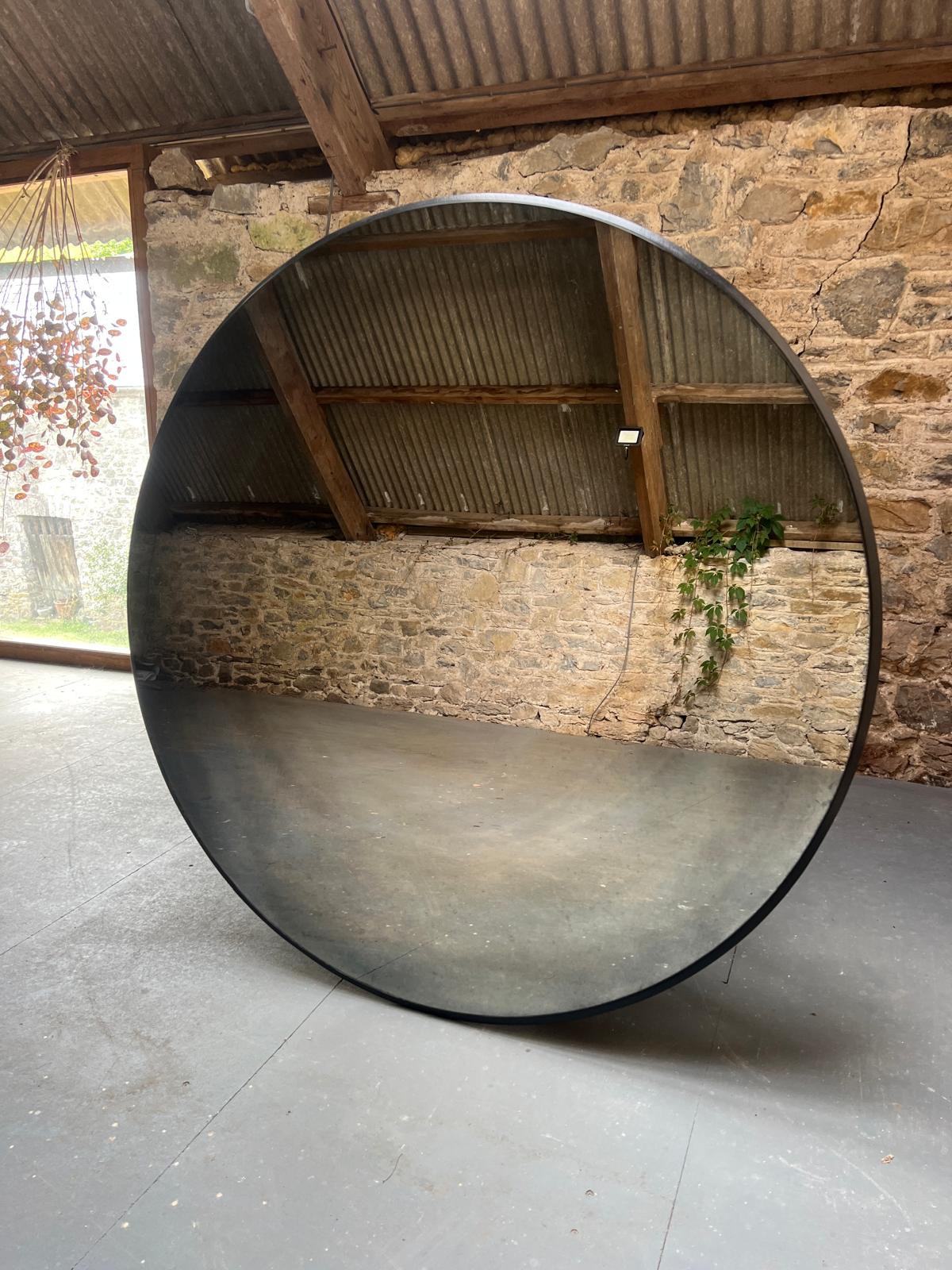 Large Smoked Circular mirror - 1200 x 1200mm