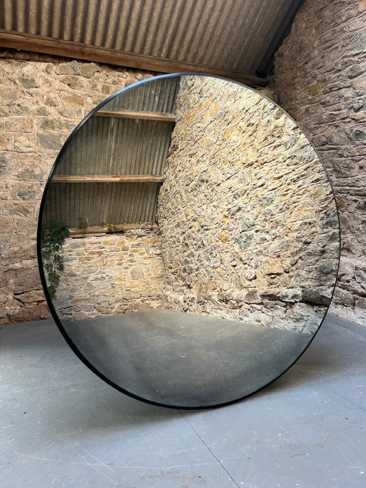 Large Smoked Circular mirror - 1200 x 1200mm