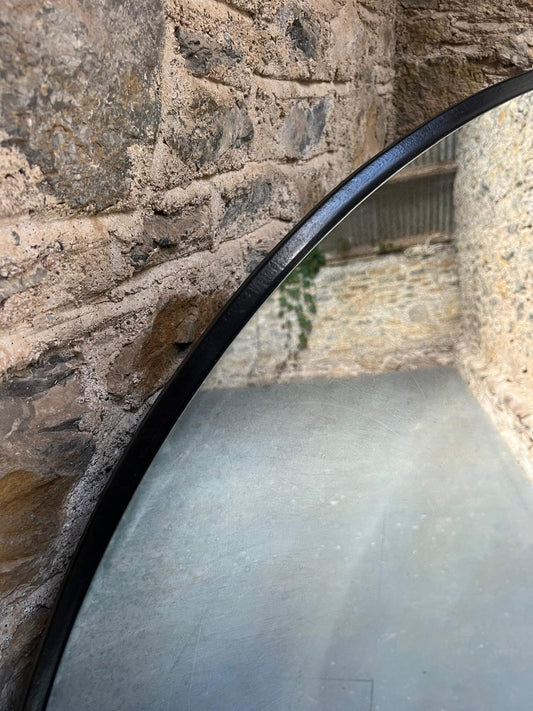 Large Smoked Circular mirror - 1200 x 1200mm