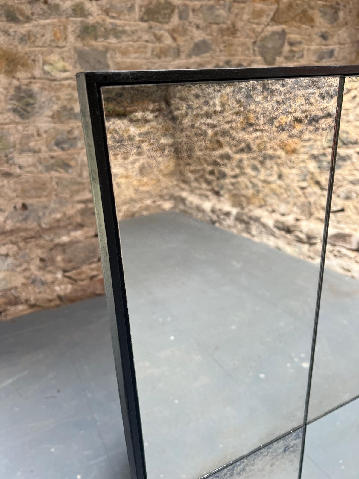 Subtle Restoration panelled mirror - 622 x 1165mm