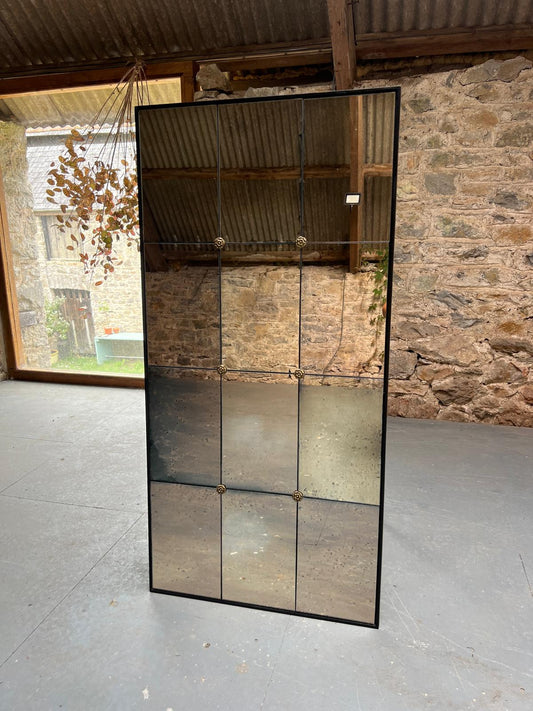 Heavy Restoration panelled mirror - 607 x 1236mm
