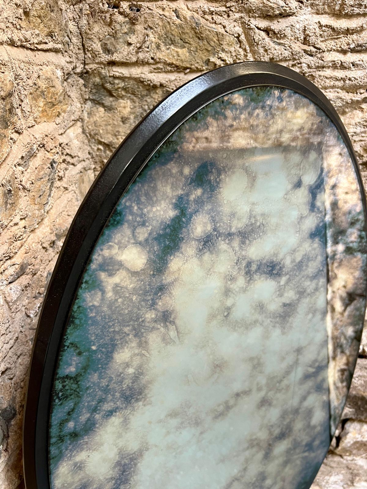 Dark Cloud framless oval - 600 x 945mm