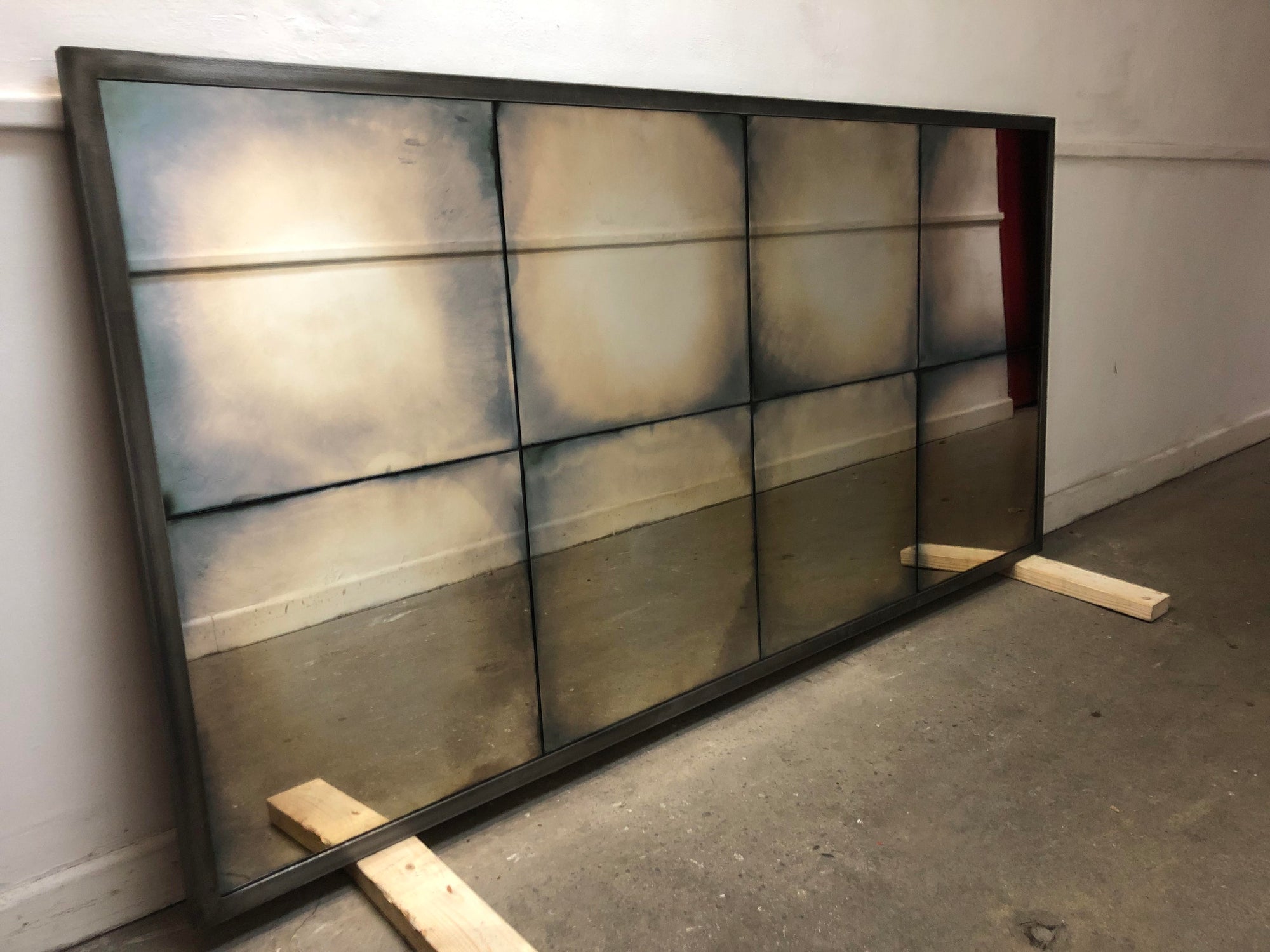 Seconds - 8 Panelled Mirror 1m x 2m