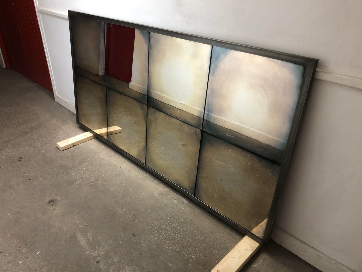 Seconds - 8 Panelled Mirror 1m x 2m