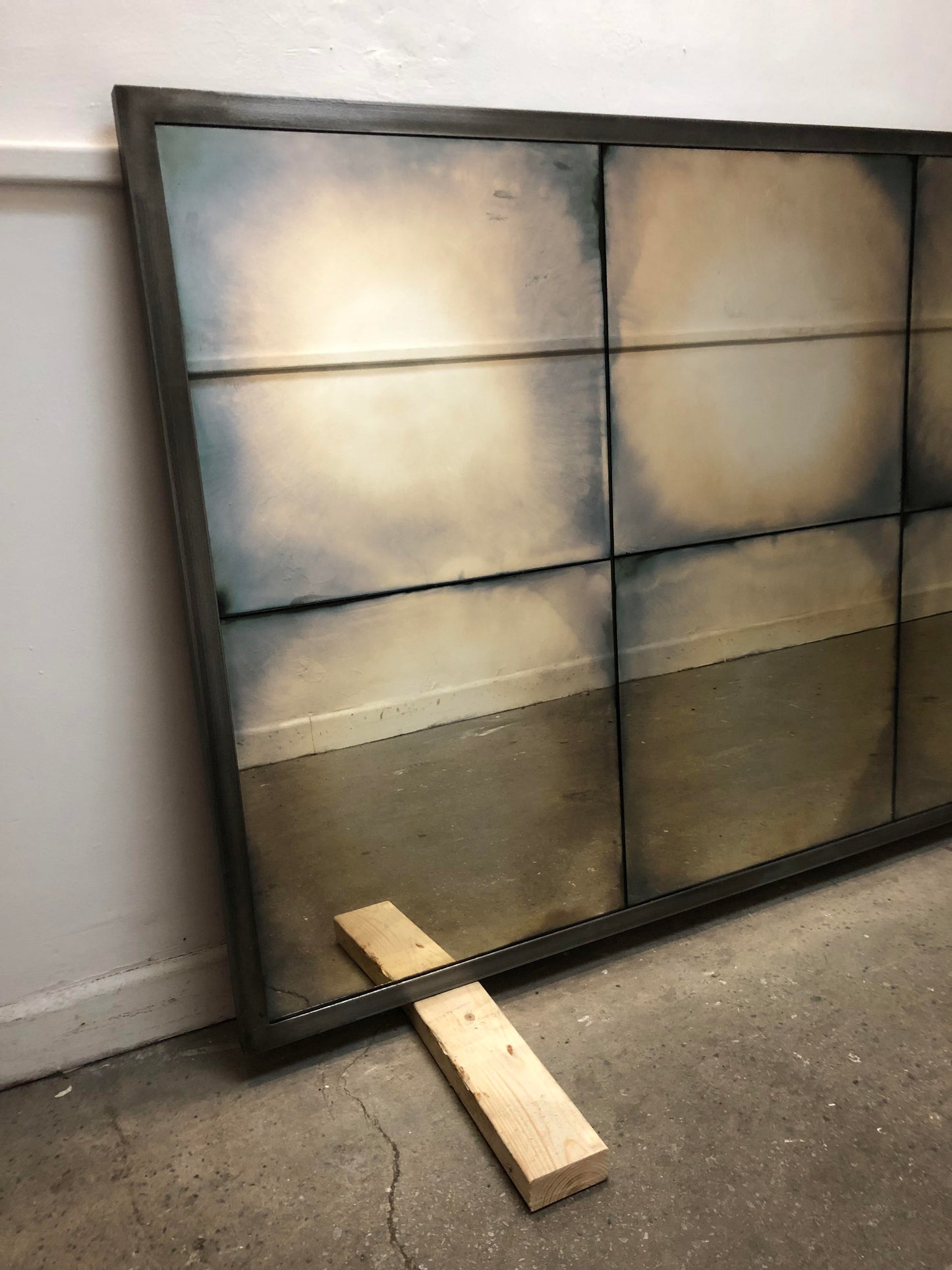 Seconds - 8 Panelled Mirror 1m x 2m