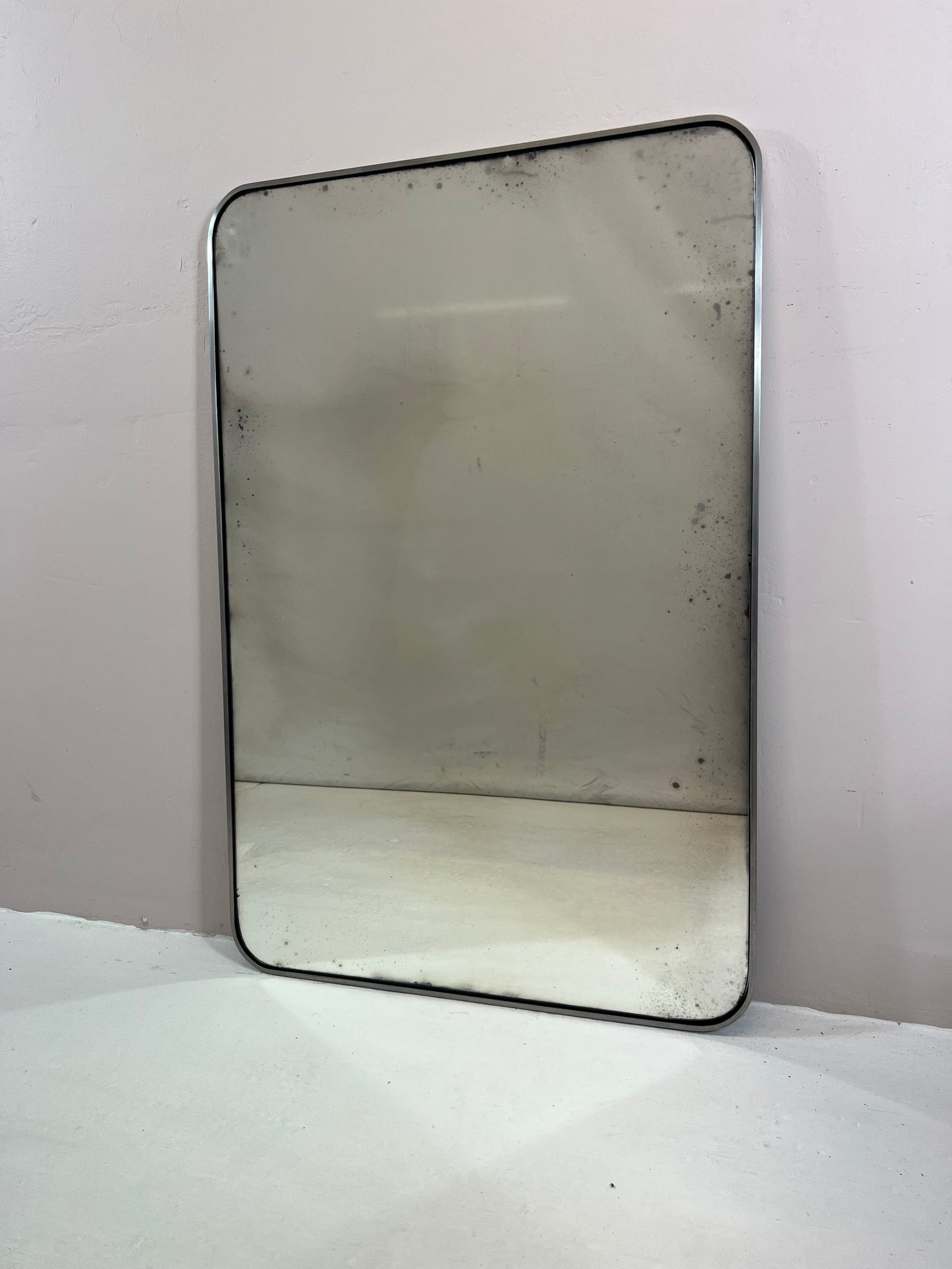 Polished Steel Radius Corners - 895mm x 600mm