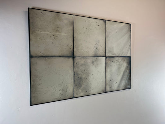 Frameless Six Panel Mottle - 1220mm x 850mm