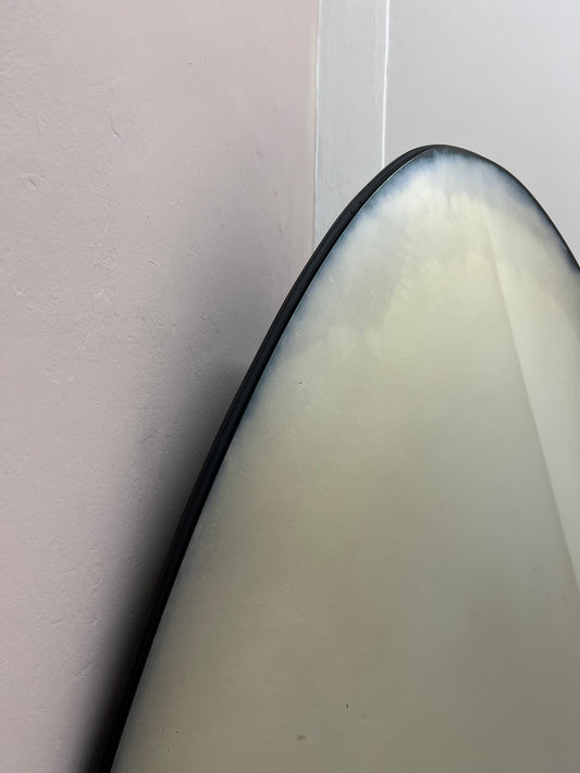 Smoked Elliptical antiqued mirror - 1685 x 980mm